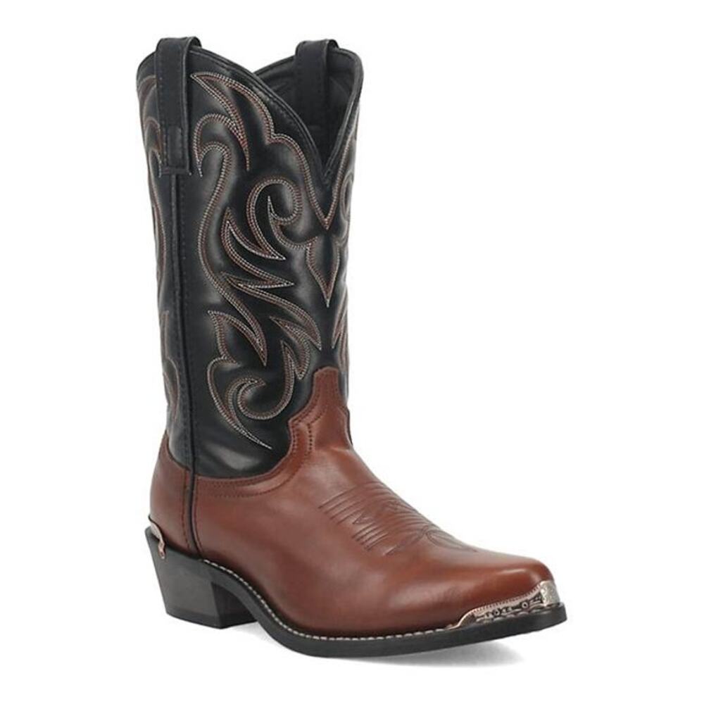 Laredo Mens Nashville Block Heel Cowboy Boots 12D